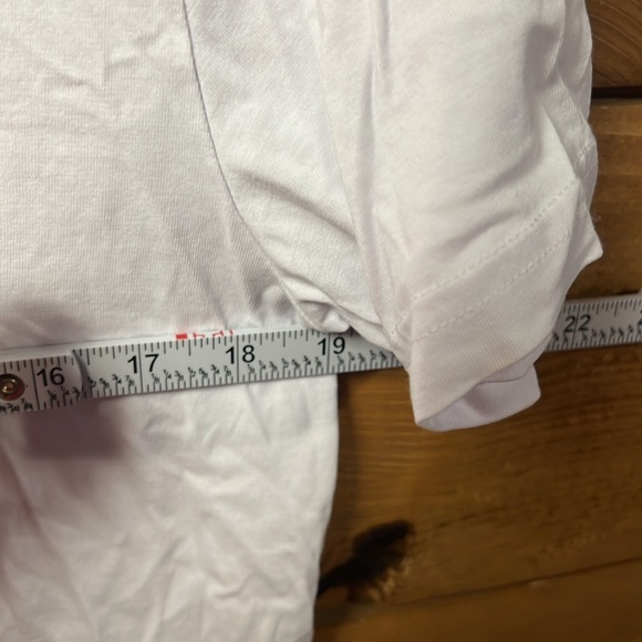 Psycho Bunny Mens Rowson Short Sleeve White T Shirt 4 Rainbow colors Pima Cotton - Picture 2 of 6